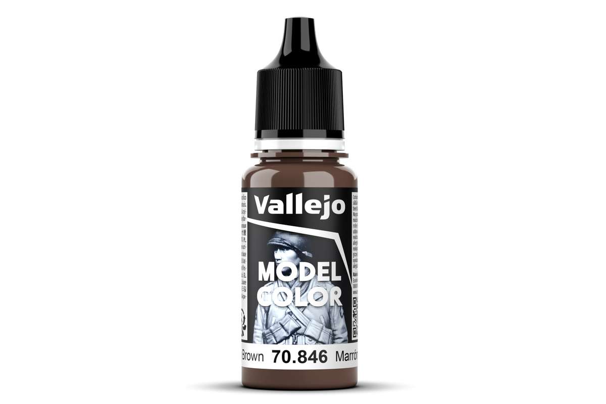 Mahogany brown mat 18ml